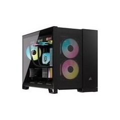 CORSAIR 2500D AIRFLOW Micro-ATX Case - Sleek Black Design, Optimal Cooling & Versatile Storage - Perfect for Your Gaming Build!